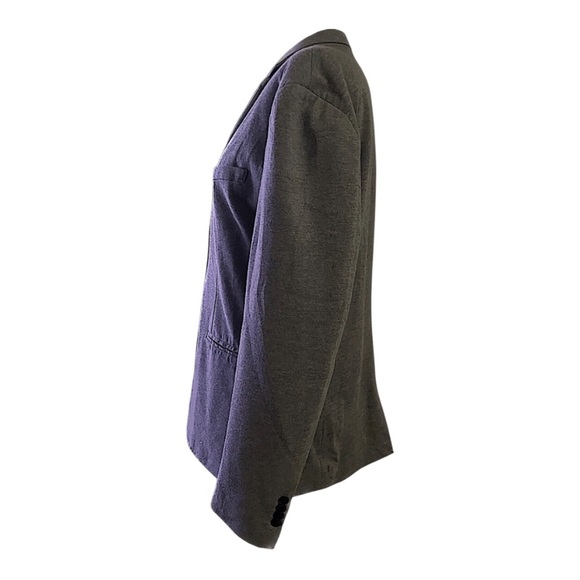 H&M Grey Blazer Suit Jacket Size 44R Slim Fit - Picture 4 of 4